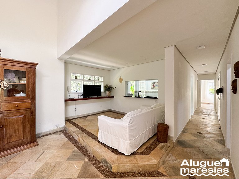 Casa con piscina privada a 150m de la playa de Pauba