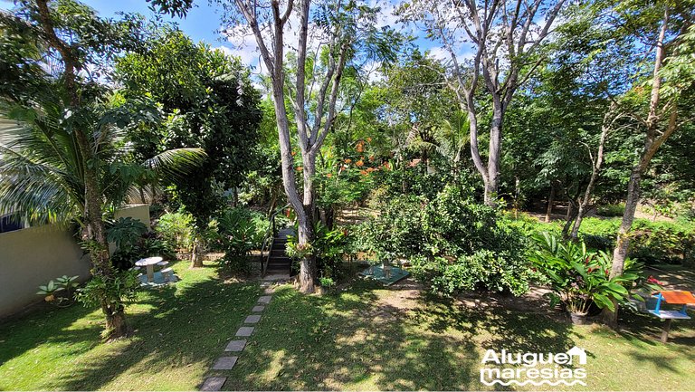 Comfort and peace on the charming beach of Paúba