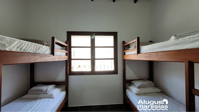 Comfort and peace on the charming beach of Paúba