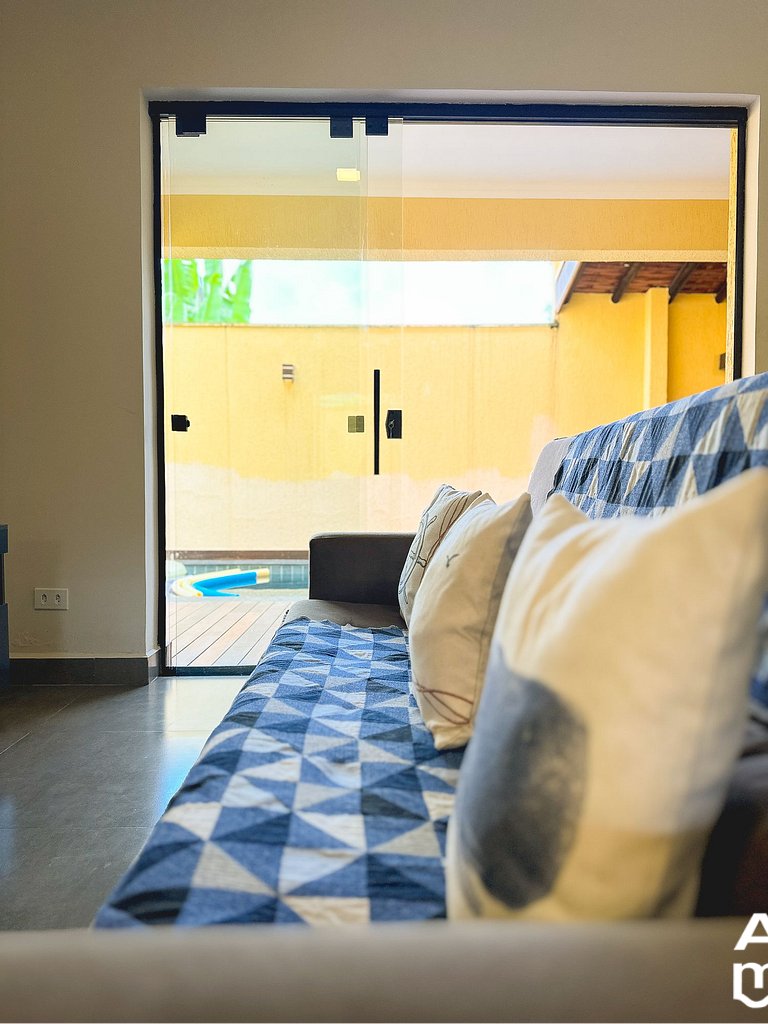 Piscina privada - A 300m de la playa de Maresias