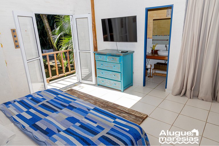 Piscina privada, 3 suites con aire acondicionado.