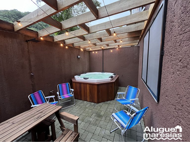 Jacuzzi, Conforto e Praia