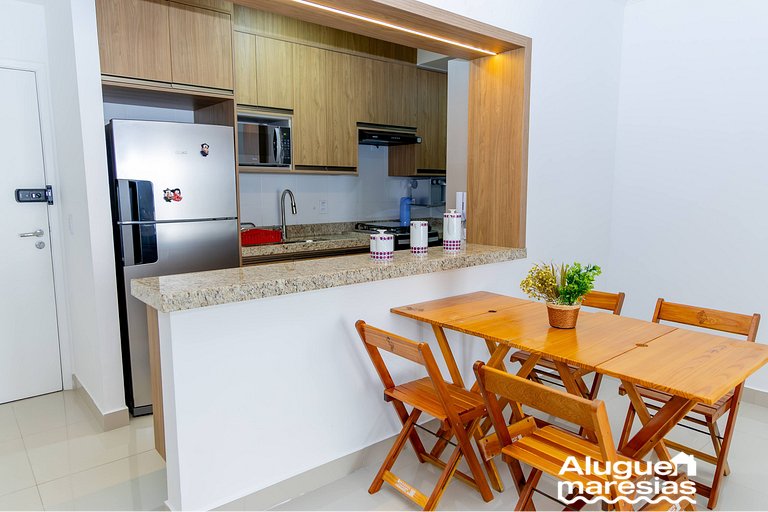 250m from the sea, swimming pool and bed linen