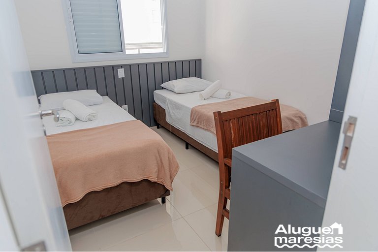 250m from the sea, swimming pool and bed linen
