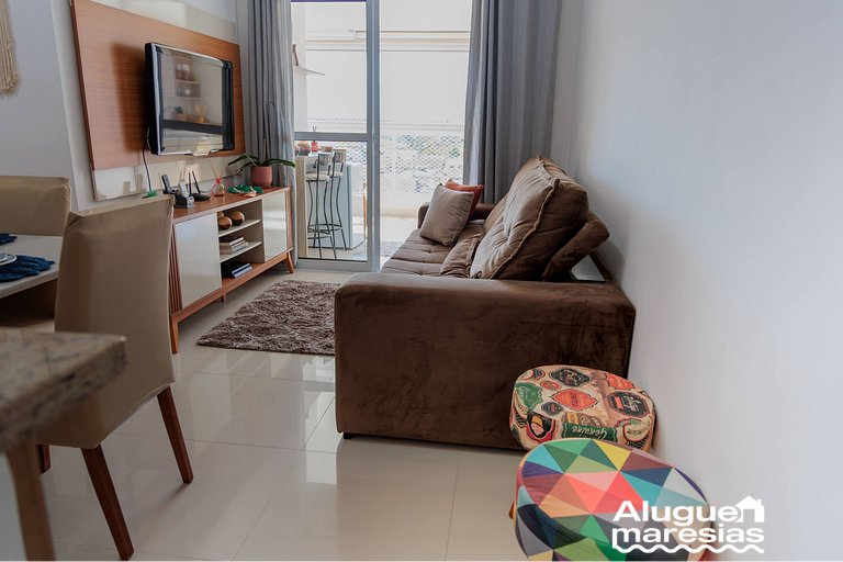 A 250m del mar, piscina y ropa de cama.