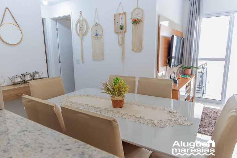 250m from the sea, swimming pool and bed linen