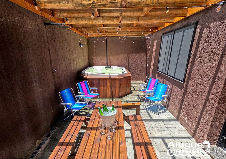 Jacuzzi, Confort y Playa