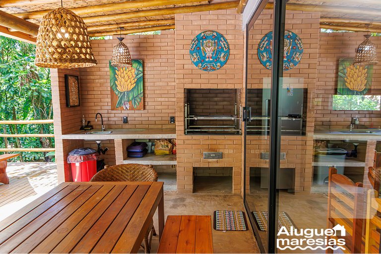 Casa c/ Jacuzzi Aquecida - Maresias