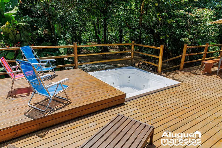 Eco House with Heated Jacuzzi