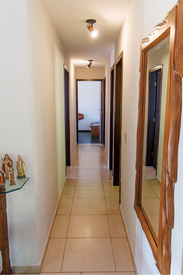 Vista única | 6 dorm c/ Roupa Cama&Banho