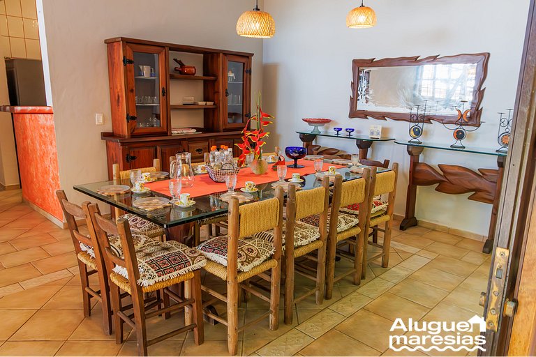 Vista única | 6 dorm c/ Roupa Cama&Banho