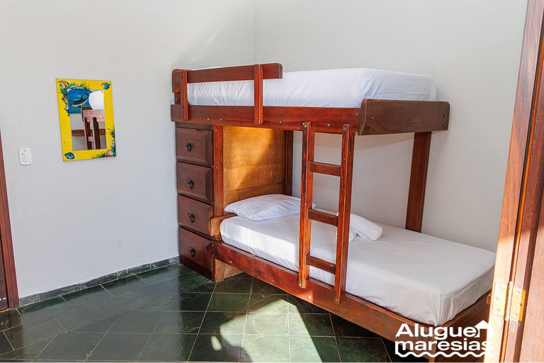 Vista única | 6 dorm c/ Roupa Cama&Banho