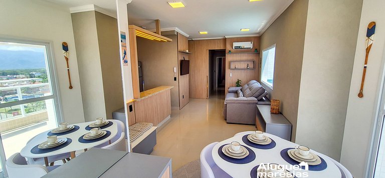 A 250m del mar, piscina y ropa de cama.