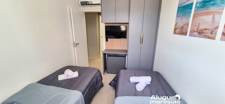 250m from the sea, swimming pool and bed linen