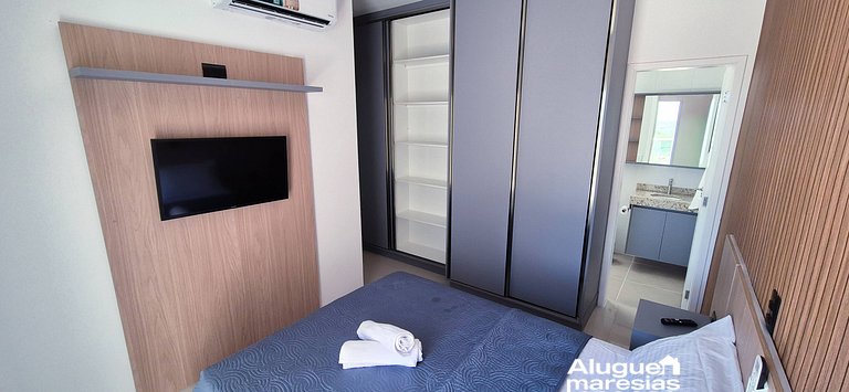 250m from the sea, swimming pool and bed linen