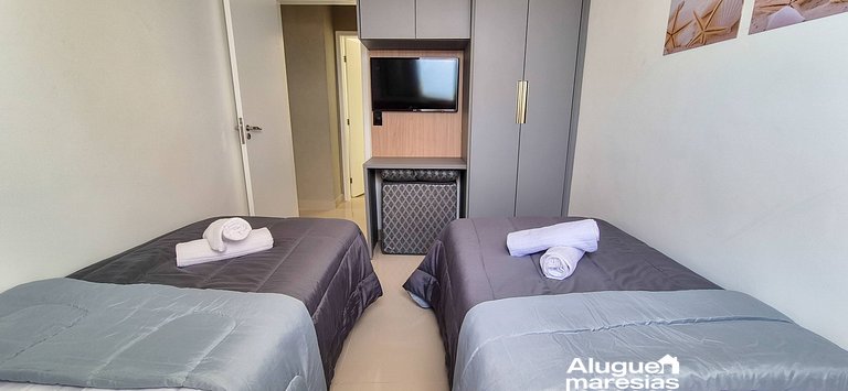 250m from the sea, swimming pool and bed linen