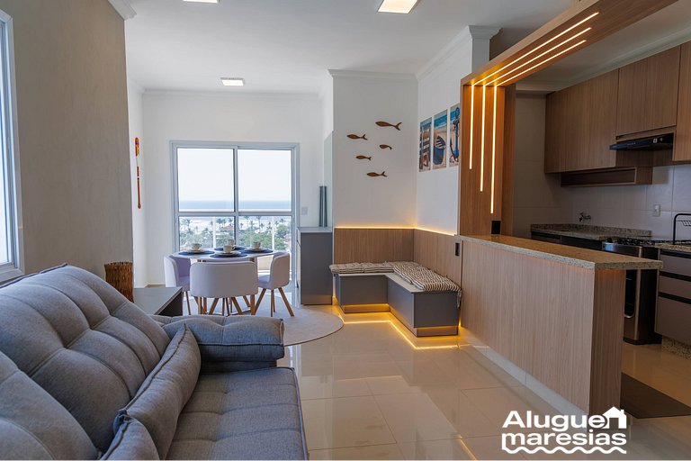 A 250m del mar, piscina y ropa de cama.