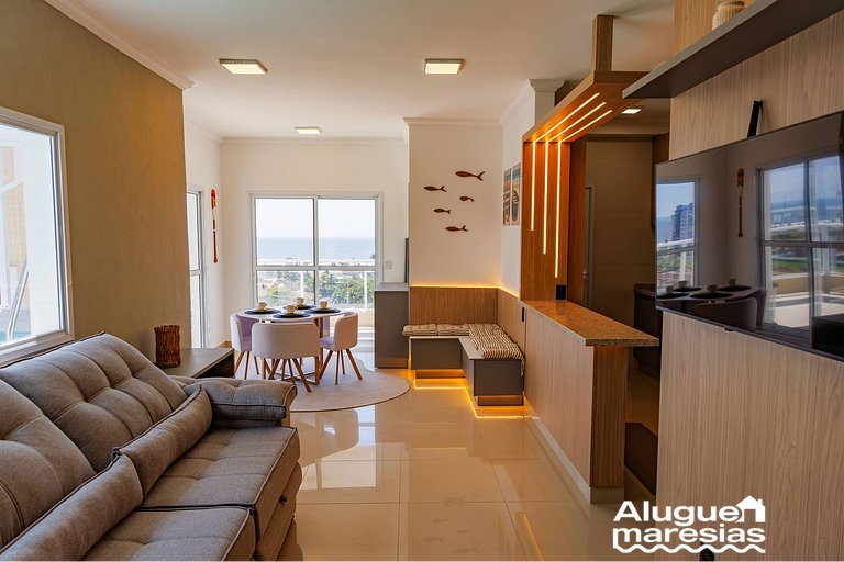 A 250m del mar, piscina y ropa de cama.