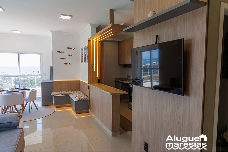 250m from the sea, swimming pool and bed linen