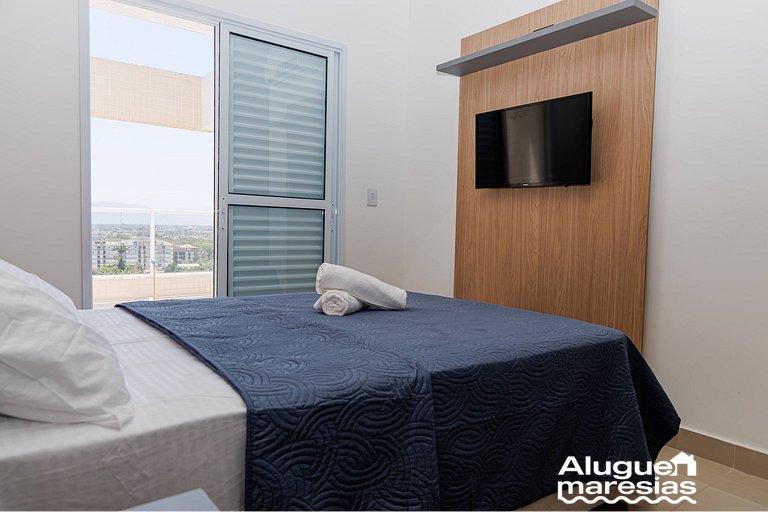 A 250m del mar, piscina y ropa de cama.