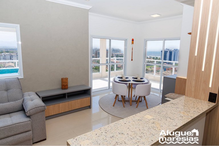 250m from the sea, swimming pool and bed linen