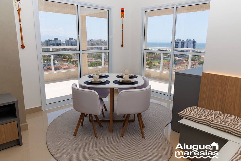 250m from the sea, swimming pool and bed linen