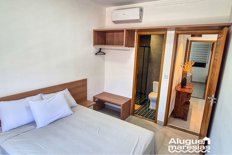 Roupa de cama | Ar-cond | Piscina