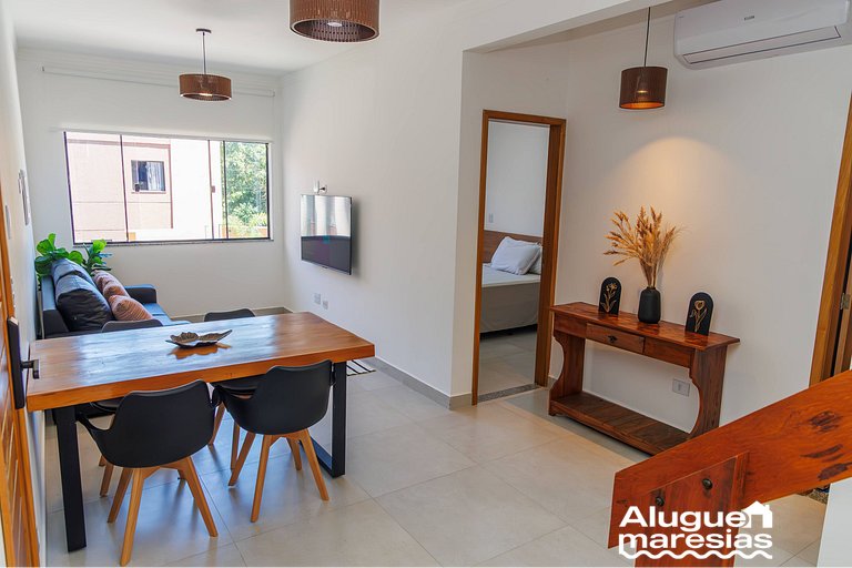 Roupa de cama | Ar-cond | Piscina