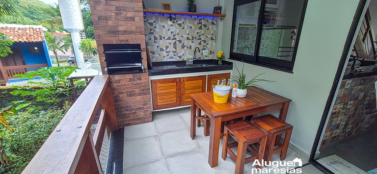 Casa a 3 min andando da Praia de Paúba c/ WIFI top