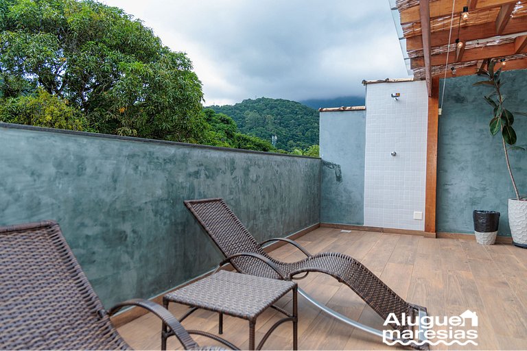 Casa a 3 min andando da Praia de Paúba c/ WIFI top