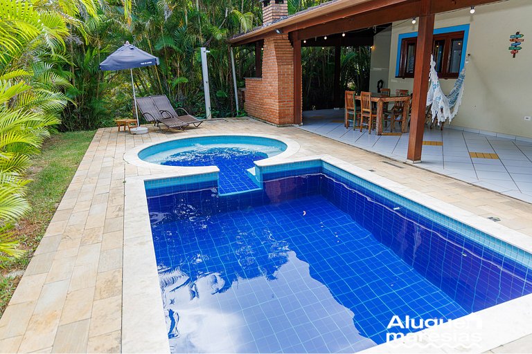 Casa con piscina privada en Paúba, un pueblo