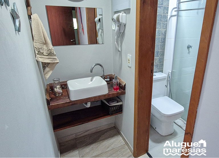 Casa a 3 min andando da Praia de Paúba c/ WIFI top