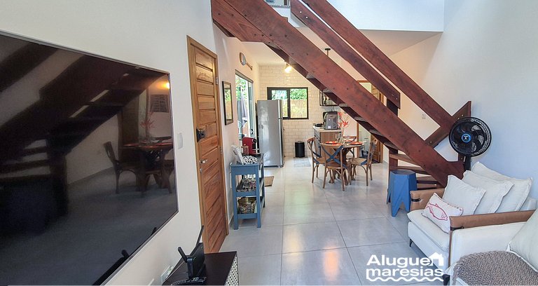 Casa Boa: conforto a 600m da Praia de Paúba