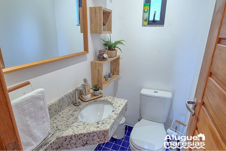 Casa Boa: conforto a 600m da Praia de Paúba