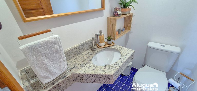 Casa Boa: comodidad a 600 metros de la Playa de Paúba