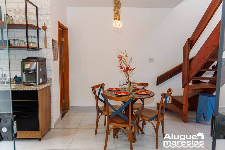 Elegância | Conforto | 600m da praia