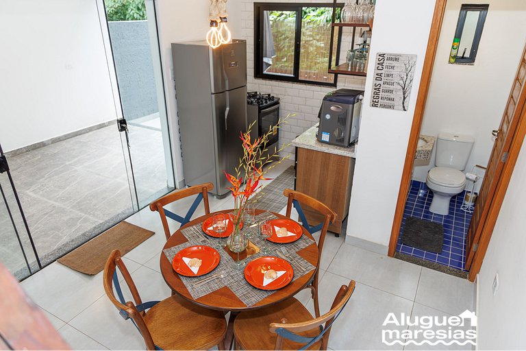 Casa Boa: conforto a 600m da Praia de Paúba