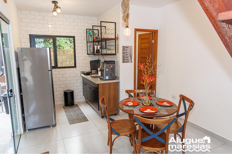 Casa Boa: conforto a 600m da Praia de Paúba