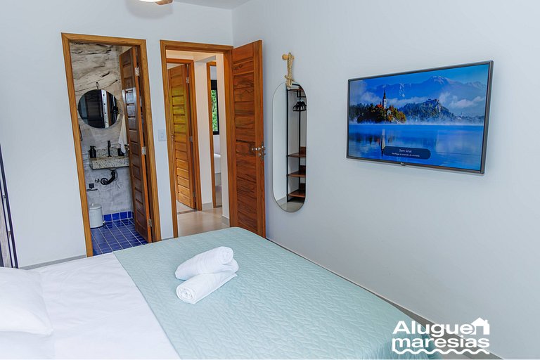 Casa Boa: conforto a 600m da Praia de Paúba