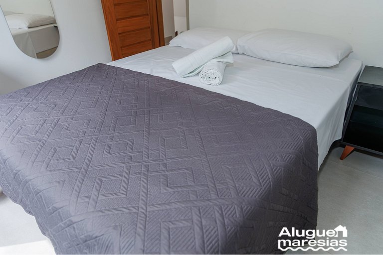 Casa Boa: comodidad a 600 metros de la Playa de Paúba
