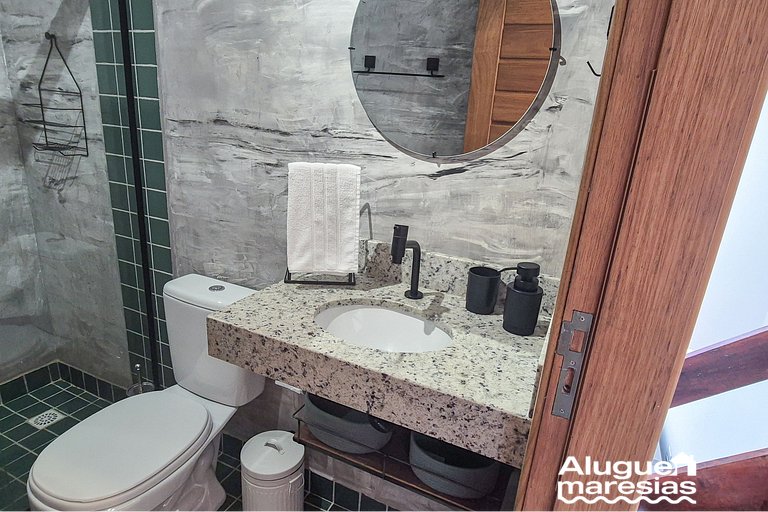 Casa Boa: conforto a 600m da Praia de Paúba