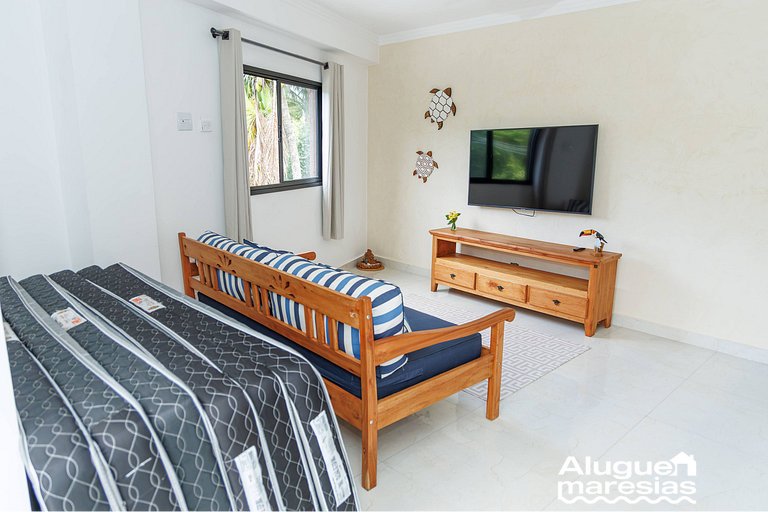 Ropa de cama | Aire acondicionado | Piscina