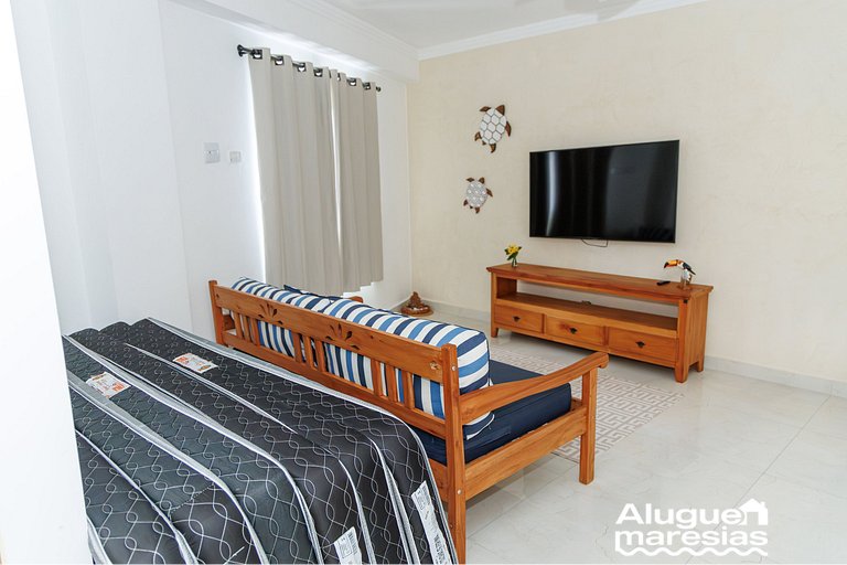 Roupa de cama | Ar-cond | Piscina